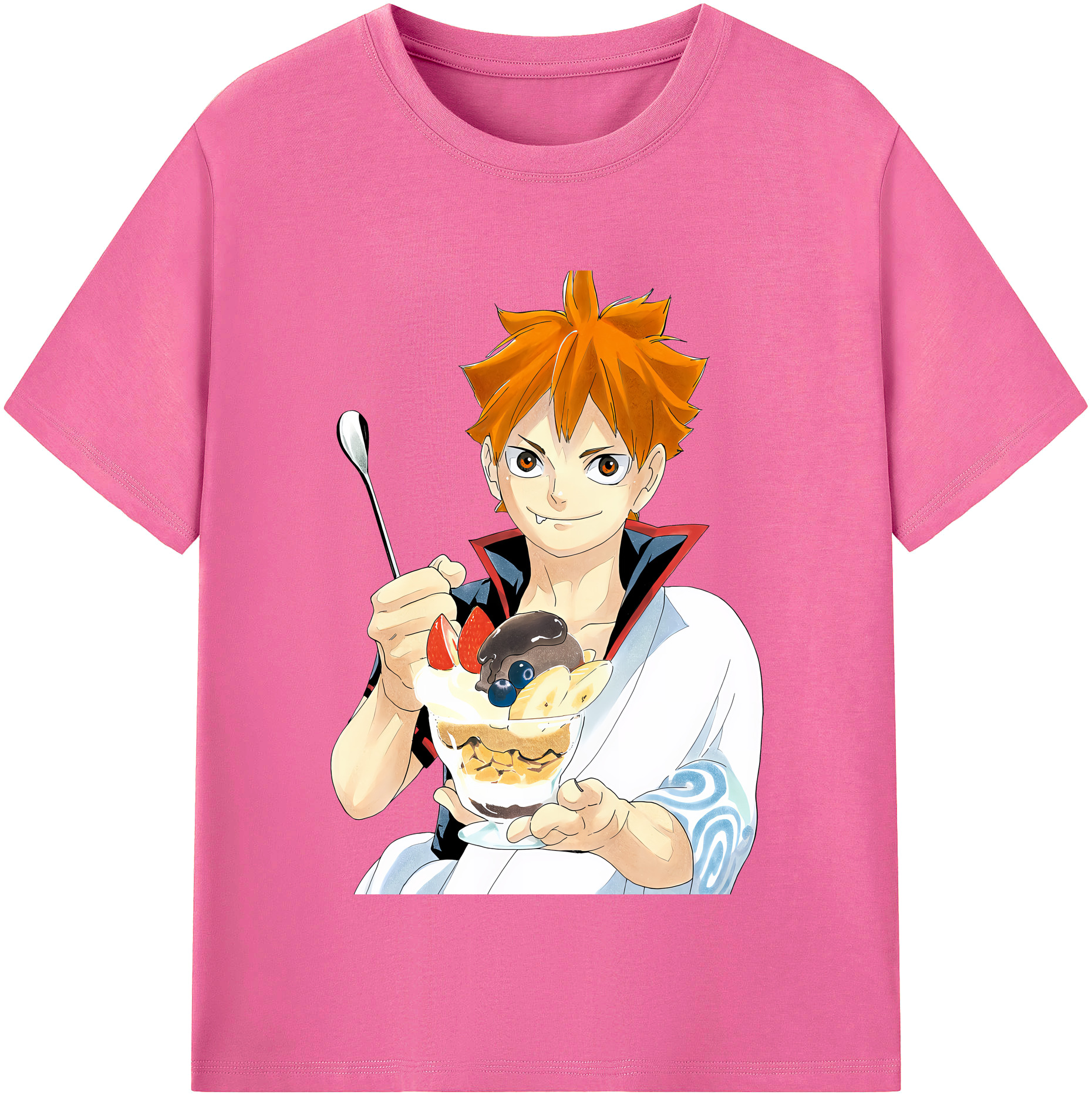 （画像用） ハイキュー!! Haikyu!! レディースカジュアルプリントTシャツ（綿100％）